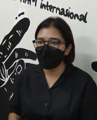 Kontras coordinator Fatia Maulidiyanti