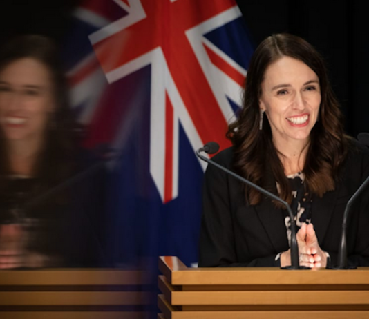 NZ Prime Minister Jacinda Ardern