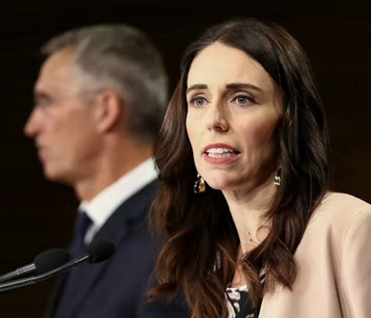 NZ Prime Minister Jacinda Ardern
