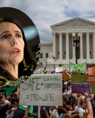 Personal beliefs ‘shouldn’t rob women of choice’, says Ardern on Roe v Wade