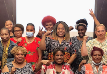 Hopeful PNG women politicians at a recent health workshop