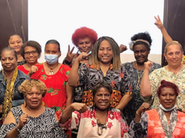 Hopeful PNG women politicians at a recent health workshop