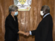 Australian Foreign Minister Penny Wong and Solomon slands Prime Minister Manasseh Sogavare