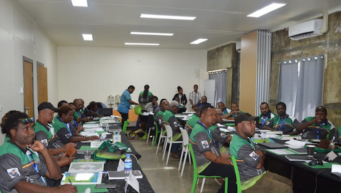 PNG election misinformation ‘worse than ever’, says journalist PNG provincial logistics assistants attending a pre-election workshop