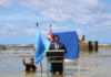 Tuvalu's Foreign Minister Simon Kofe