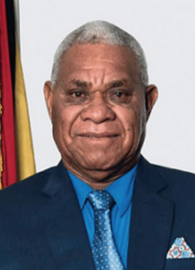 Vanuatu Prime Minister Bob Loughman