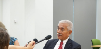 Former Kiribati President Anote Tong