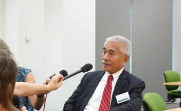 Former Kiribati President Anote Tong