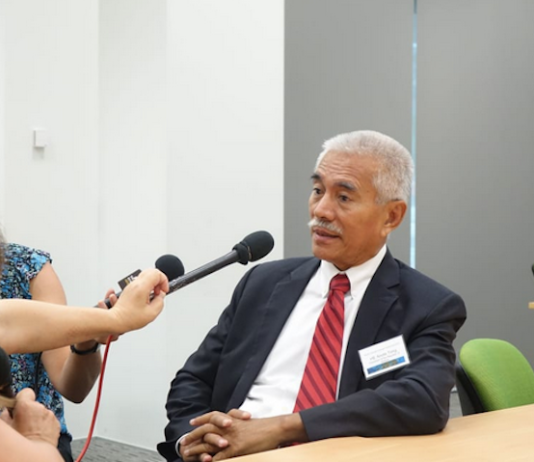 Former Kiribati President Anote Tong