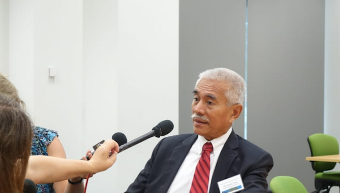 Kiribati ‘cooking something with China’, says ex-Kiribati president Former Kiribati President Anote Tong