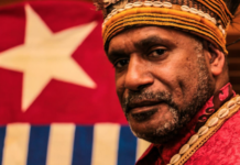 West Papuan independence leader Benny Wenda