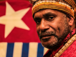 West Papuan independence leader Benny Wenda