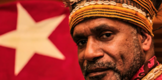 West Papuan independence leader Benny Wenda