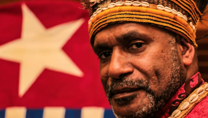 West Papuan independence leader Benny Wenda