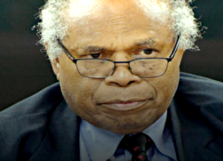 Defeated Dr Allan Marat