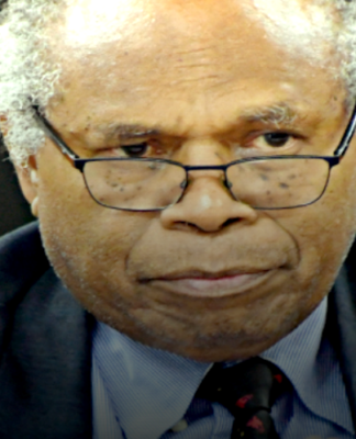 Defeated Dr Allan Marat