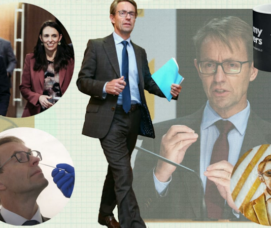 Dr Ashley Bloomfield montage