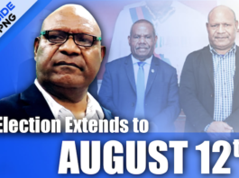 PNG national election 2022 extension