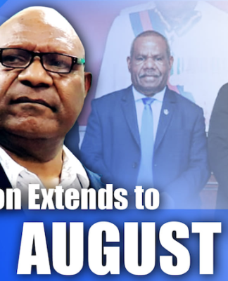 PNG national election 2022 extension