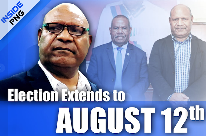 PNG national election 2022 extension