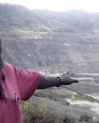 The late Francis Ona and Panguna mine