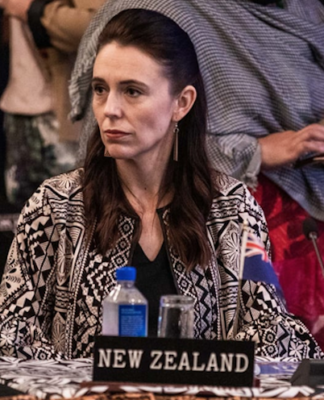 NZ Prime Minister Jacinda Ardern