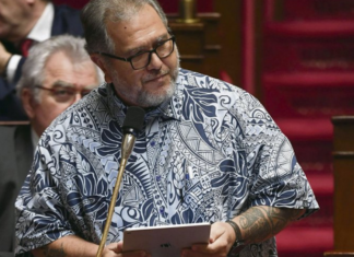 Pro-independence French Polynesian MP Moetai Brotherson