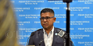 Fiji Supervisor of Elections Mohammed Saneem