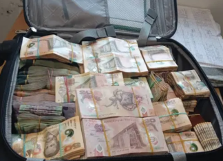 The K1.3 million stashed in a suitcase on a plane from Port Moresby bound for Komo