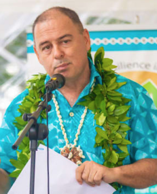 Cook Islands Prime Minister Mark Brown