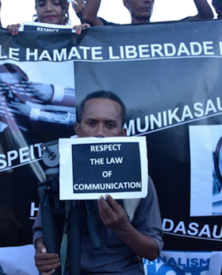 Timor-Leste journalist faces probe after exposing child abuse case Independent journalist Raimundos Oki