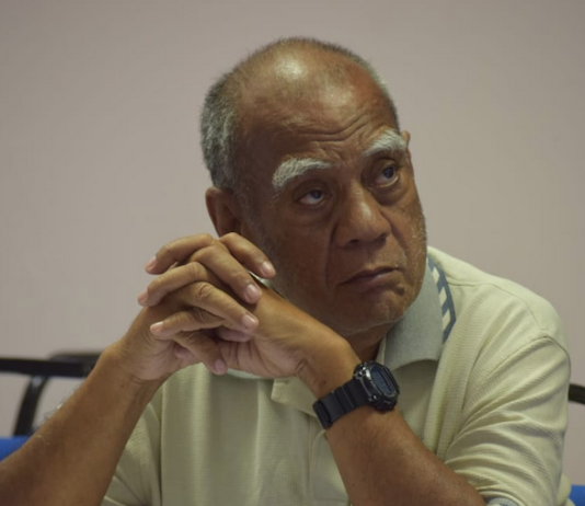 Founding Kiribati president Sir Ieremia Tabai