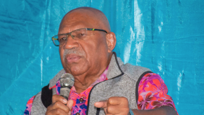People’s Alliance leader Sitiveni Rabuka