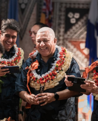 Fiji Prime Minister Voreqe Bainimarama