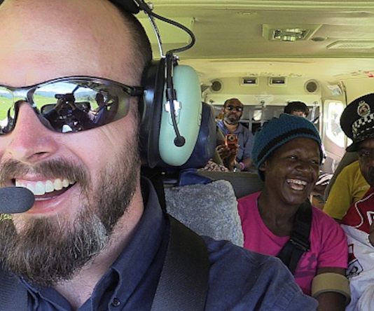 Missionary pilot Anton Lutz