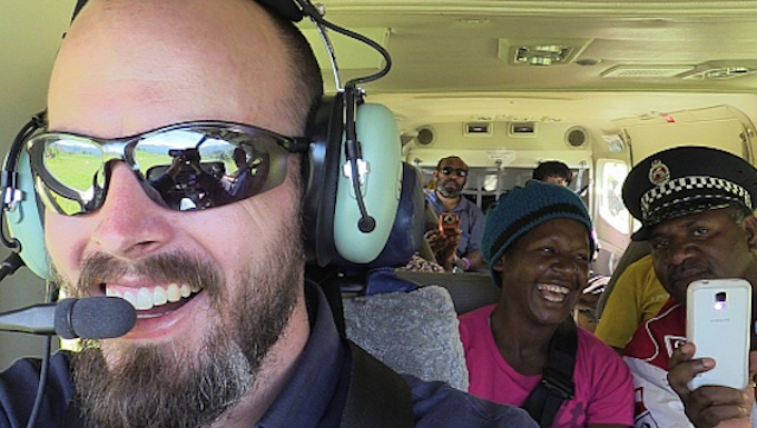 Missionary pilot Anton Lutz