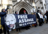 WikiLeaks founder Julian Assange's supporters