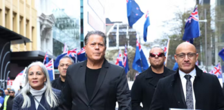 Destiny Church leader Brian Tamaki, founder of the Freedoms NZ party