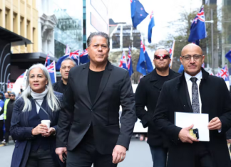Destiny Church leader Brian Tamaki, founder of the Freedoms NZ party