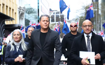 Destiny Church leader Brian Tamaki, founder of the Freedoms NZ party