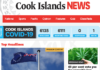 Cook Islands News front page 11082022