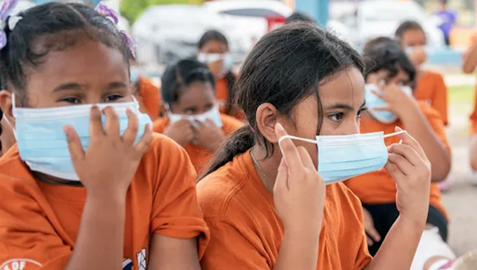 Marshall Islands loses ‘covid-free’ status with 6 cases confirmed Facemasks on in Majuro