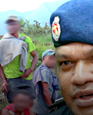 PNG Police Commissioner David Manning