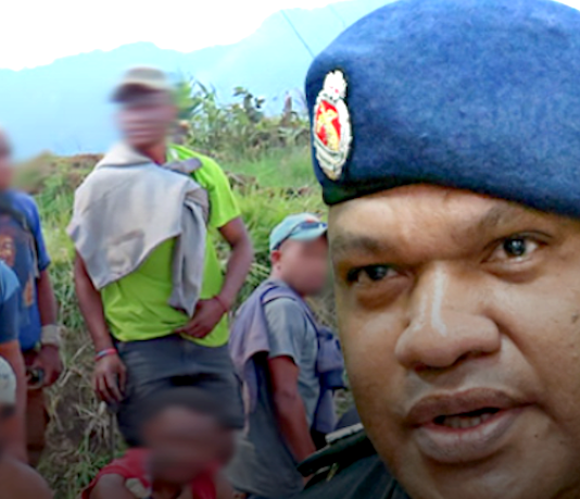 PNG Police Commissioner David Manning