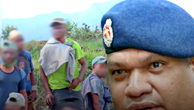 PNG Police Commissioner David Manning