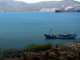 One of the two detained Indonesian fishing boats in Port Moresby