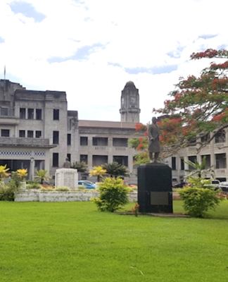 Will Fiji’s 2022 hotly contested elections further cement democracy? Fiji's Parliament in Suva