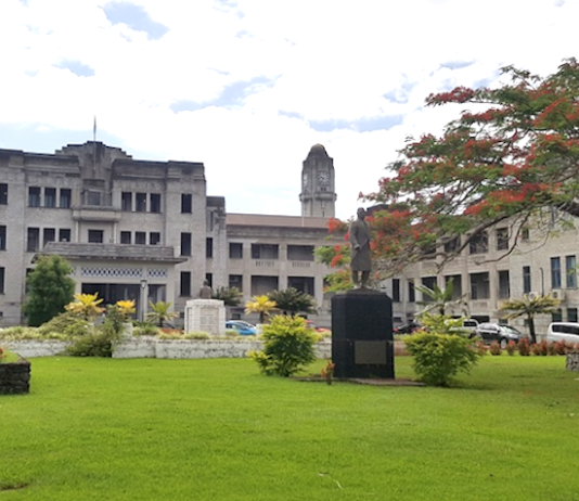 Fiji's Parliament in Suva