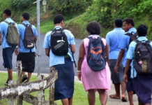 Fiji students