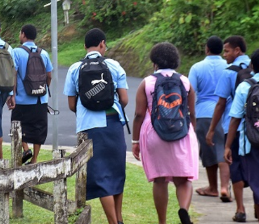 Fiji students